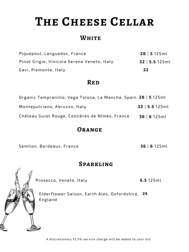 A selection of vegan wines